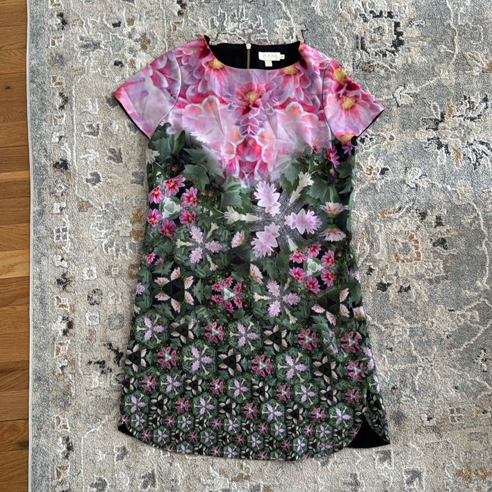 Ted Baker London dress size 2 worn twice!